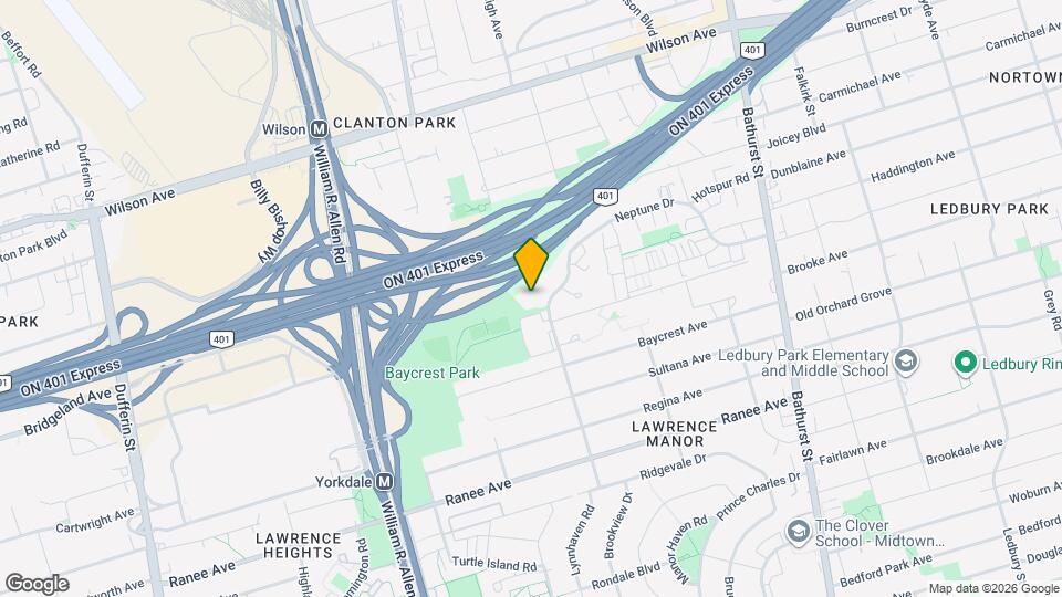 150 Neptune Dr Map and Location Details