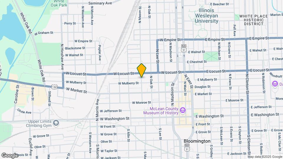 605 N Mason St Mapa y Detalles de la Ubicación