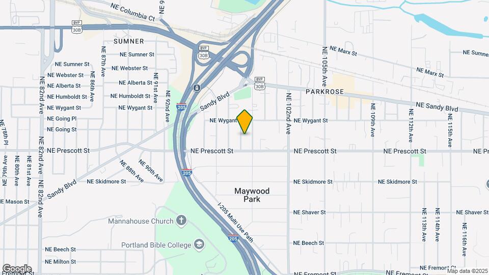 4556 NE 98th Ave Map and Location Details