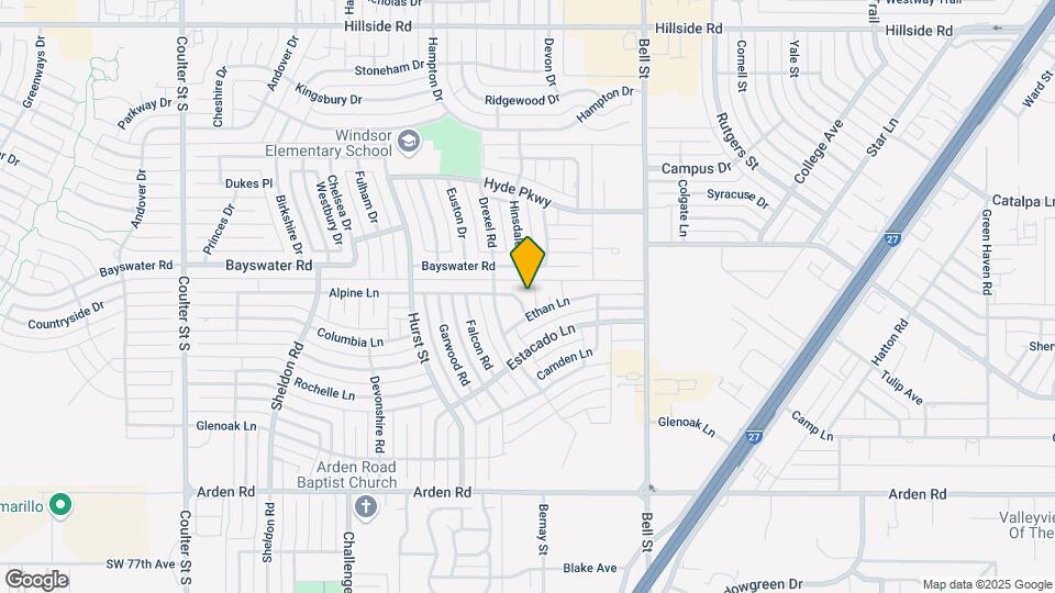 6404 Alpine Ln Map and Location Details