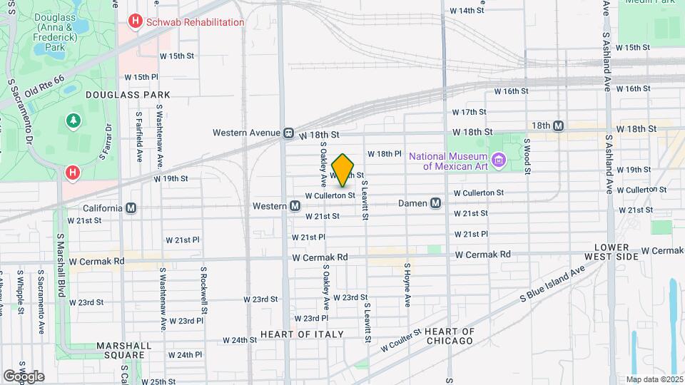2234 W Cullerton St Map and Location Details