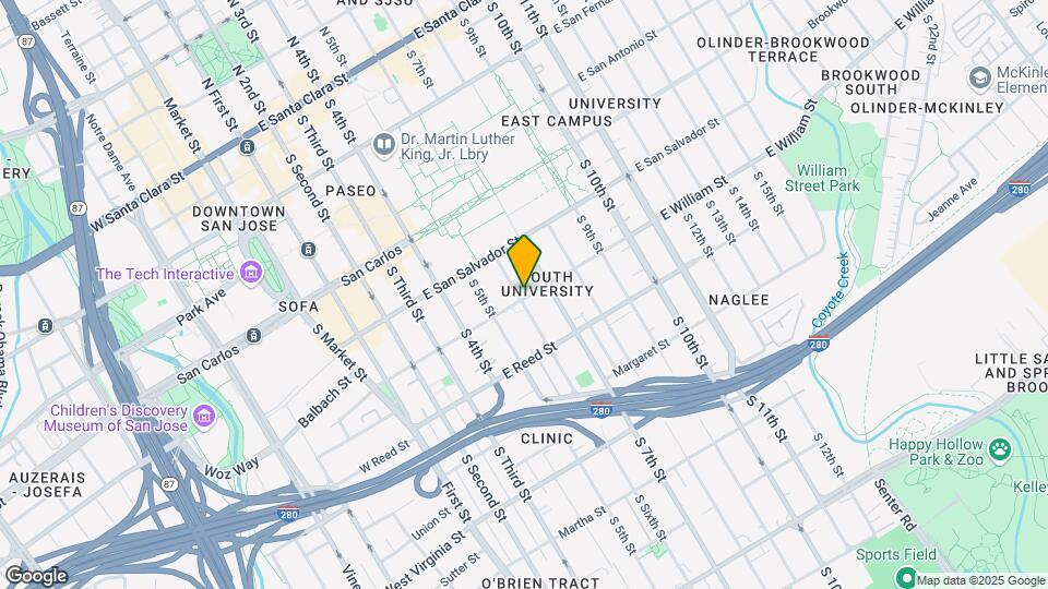 494 S 6th St Map and Location Details