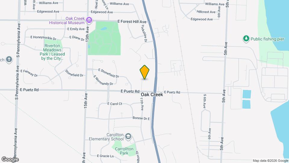 8622 S Glen Forest Ct Map and Location Details