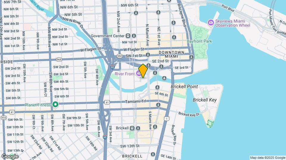 Faena Residences Map and Location Details