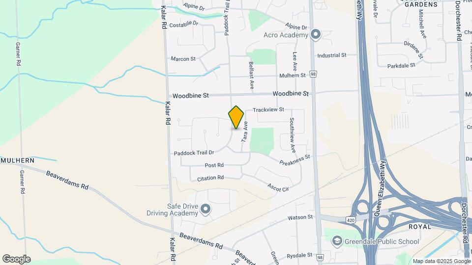 8006 Paddock Trail Dr Map and Location Details