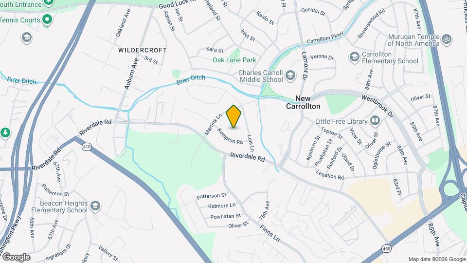 7211 Martins Ct Map and Location Details