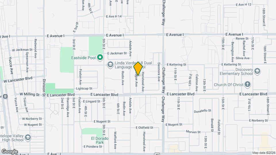 44908 Logue Ave Map and Location Details