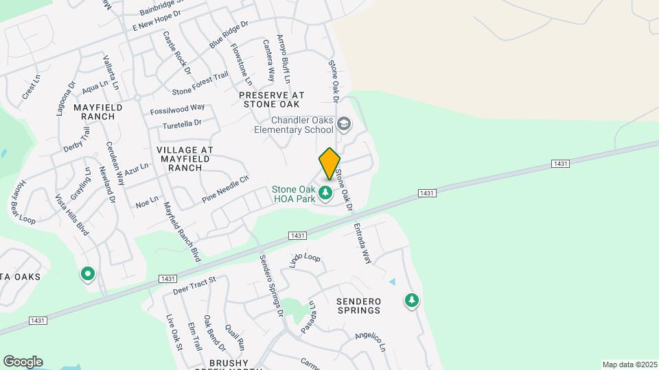 3809 Tailfeather Dr Map and Location Details