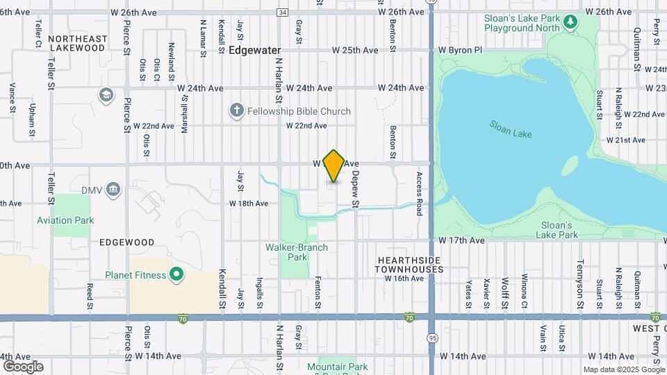 1905 Eaton St Map and Location Details