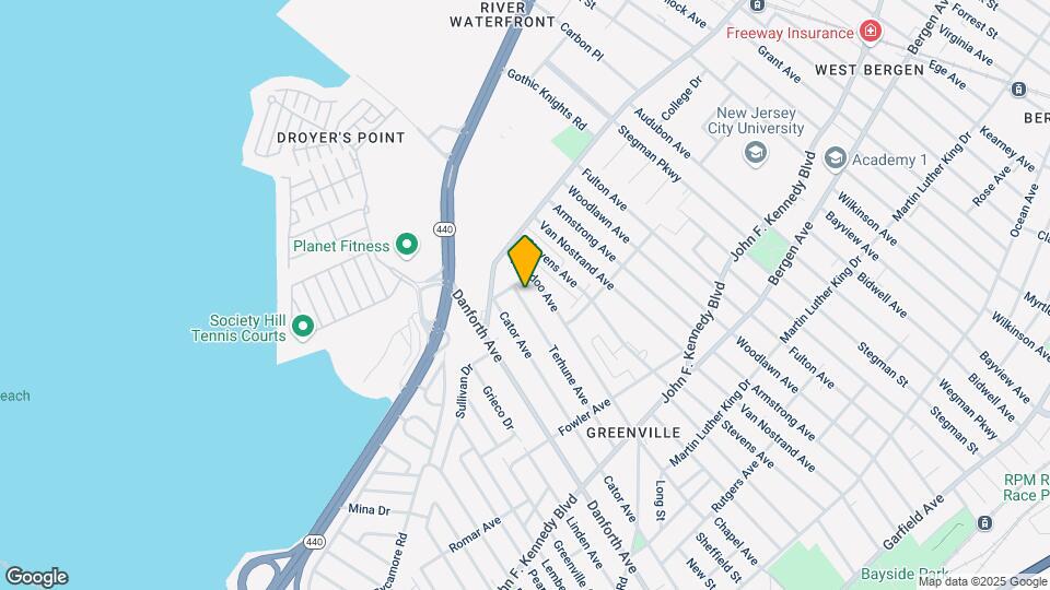 154 Terhune Ave, Unit 3 Mapa y Detalles de la Ubicación