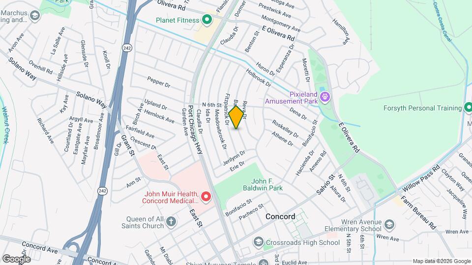 3139 Baker Dr Map and Location Details