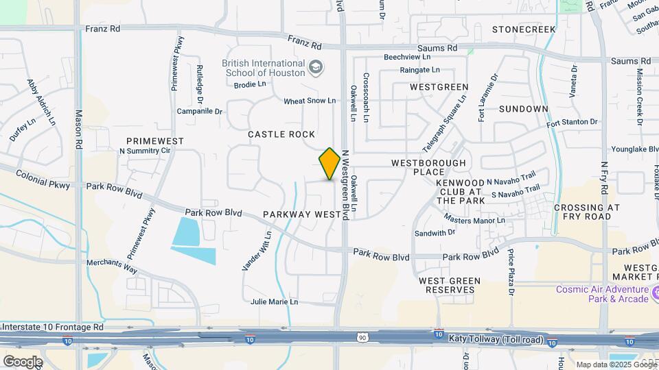 20415 Boxridge Ln Map and Location Details