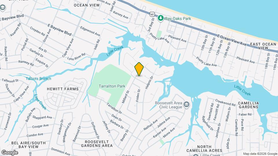 2204 Helsley Ave Map and Location Details