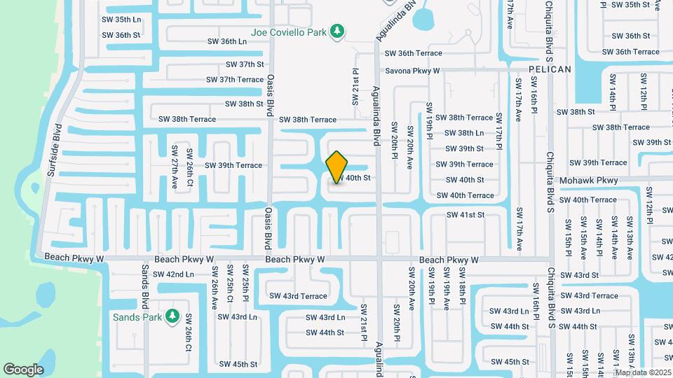 2205 SW 40th Terrace Map and Location Details