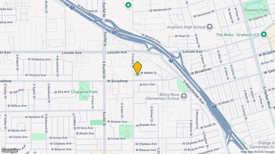 1531 Ball Ave Map and Location Details