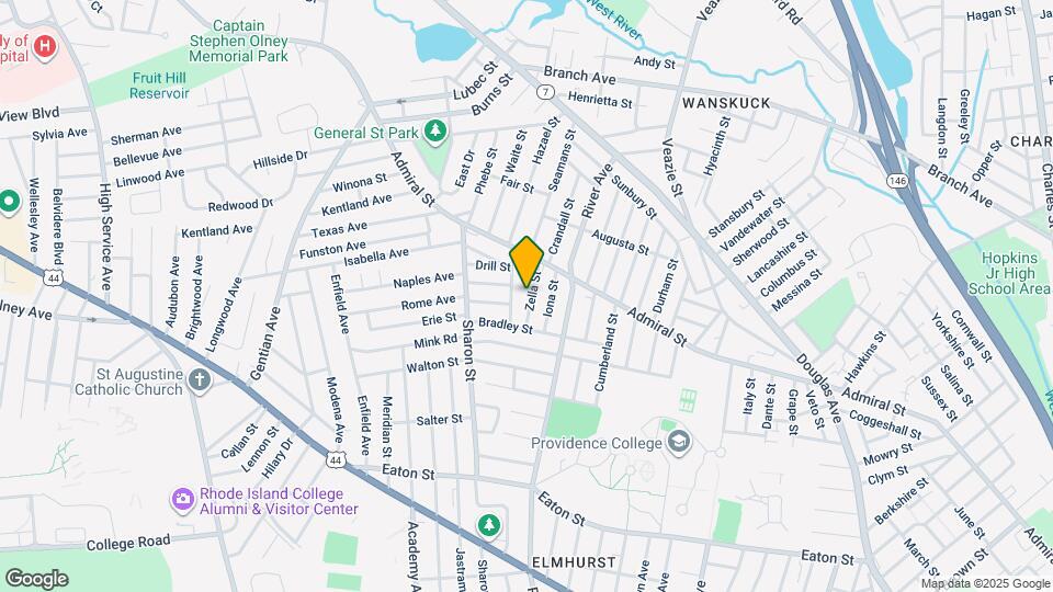 34 Zella St, Unit 1 Map and Location Details