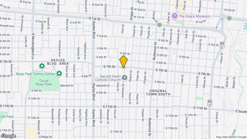 710 Jeanette St Map and Location Details