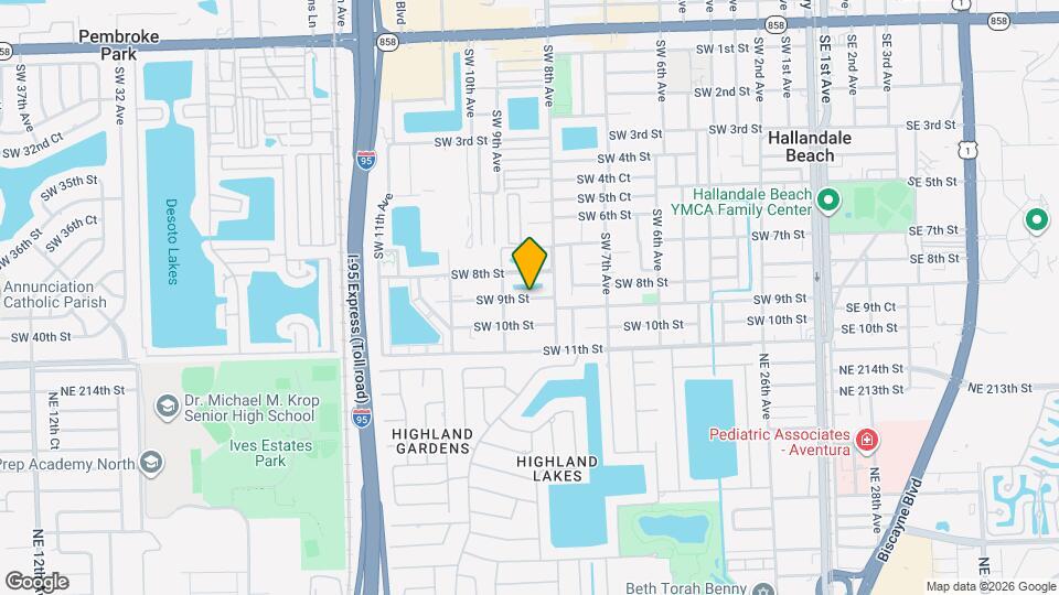 850 SW 9th Ave Mapa y Detalles de la Ubicación