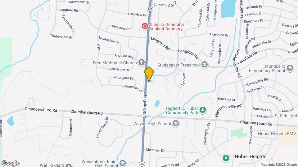 5636 Troy Villa Blvd Map and Location Details