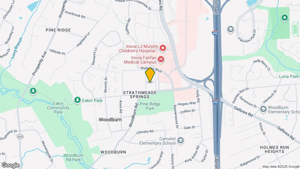 3360 Woodburn Rd Map and Location Details