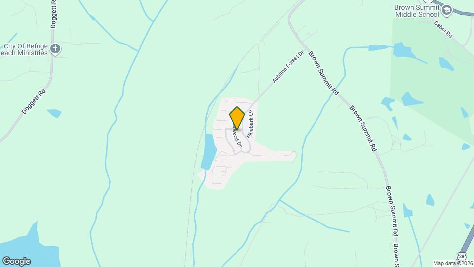 140 W Sourwood Dr Map and Location Details