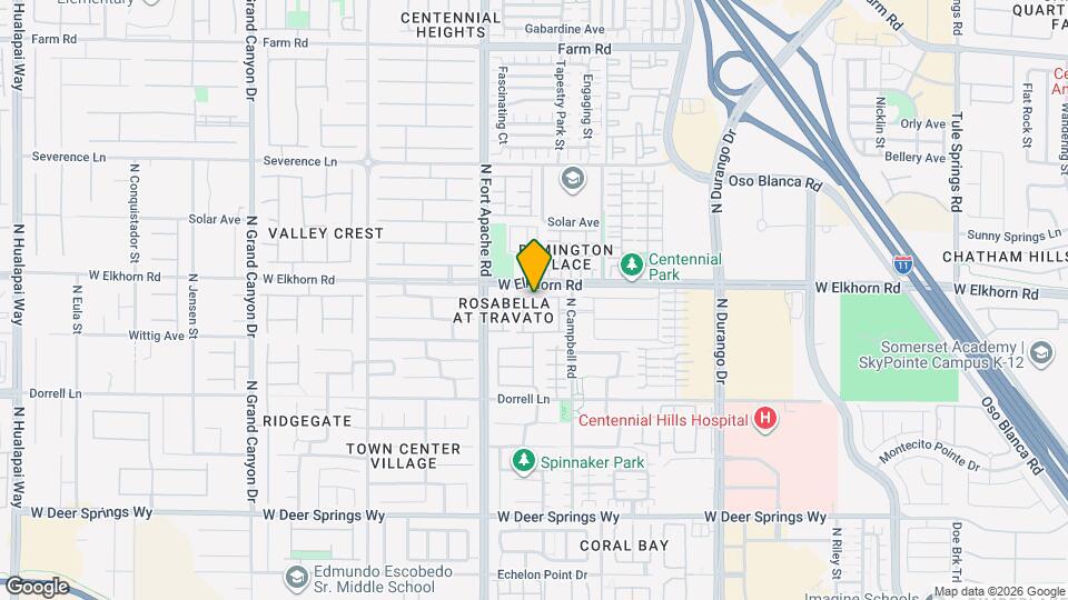 9121 Bushy Tail Ave Map and Location Details