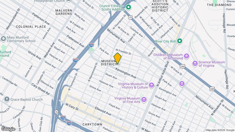 3305 Patterson Ave Map and Location Details