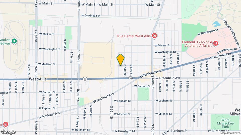 1306 S 65th St Mapa y Detalles de la Ubicación