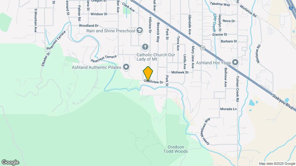1780 Crestview Dr Map and Location Details