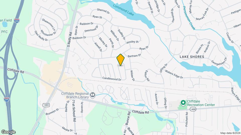 6786 Candlewood Dr Map and Location Details