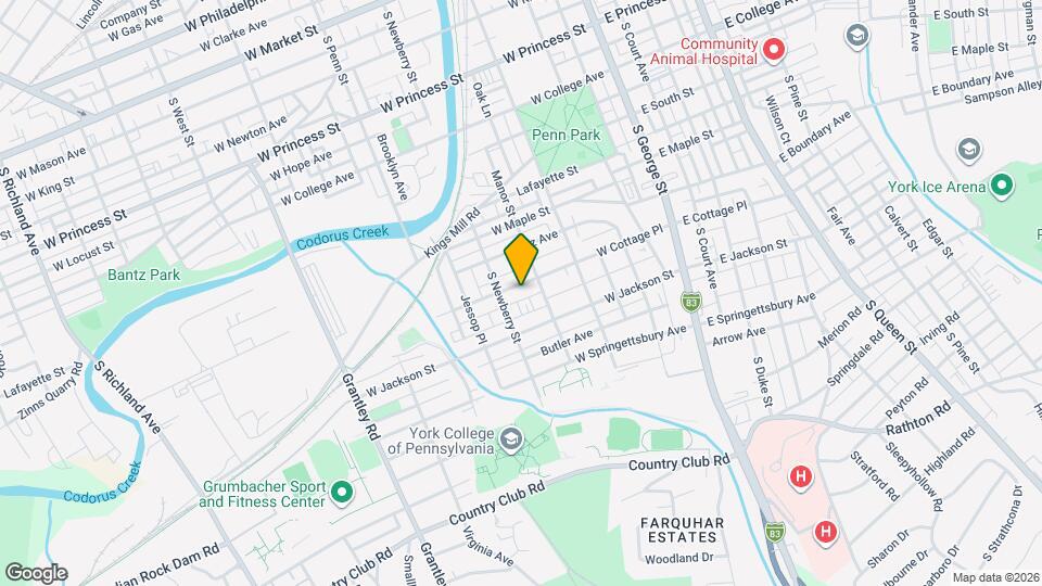 272 W Cottage Pl Map and Location Details