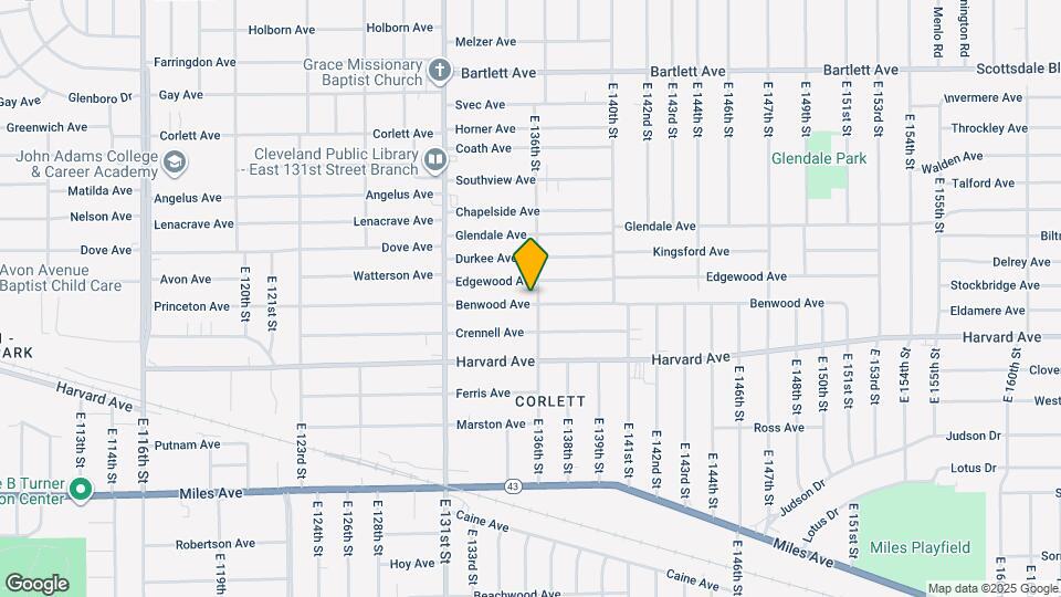 13509 Benwood Ave Map and Location Details