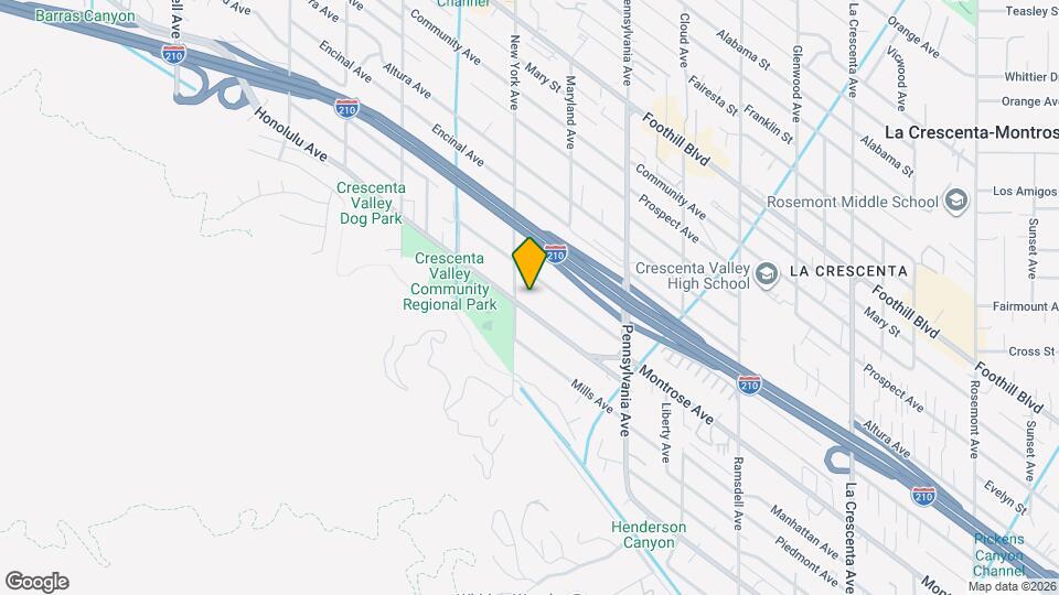 3357 Honolulu Ave Map and Location Details