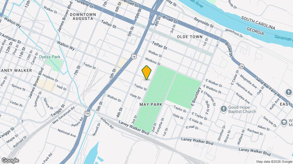 312 Walton Wy Map and Location Details