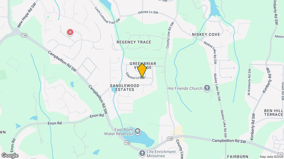 4666 Edwina Ln SW Map and Location Details