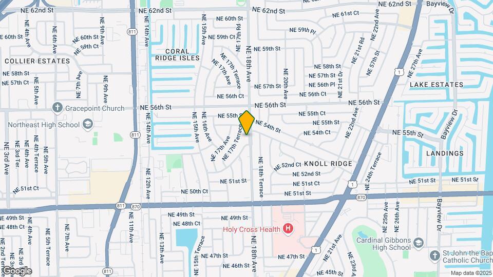 Villas on 18th Map and Location Details