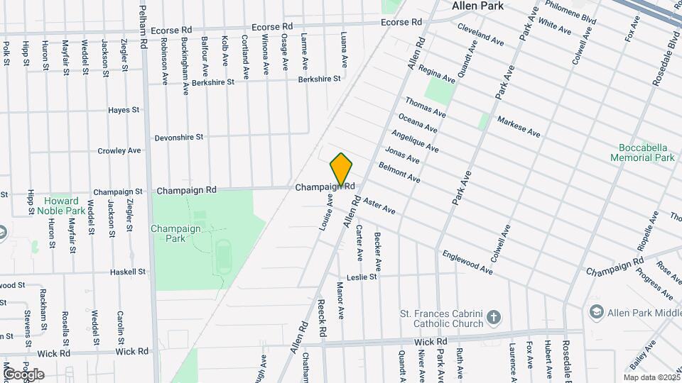 16139-16155 Champaign Rd Map and Location Details
