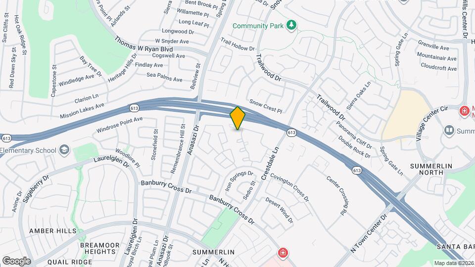 1725 Queen Victoria St Map and Location Details