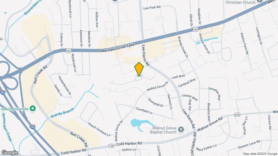 Brandy Hill Apartments Map and Location Details