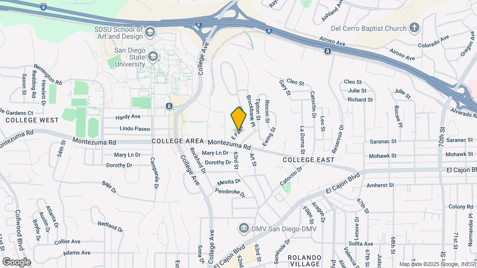 5121-5123 E Falls View Dr Map and Location Details