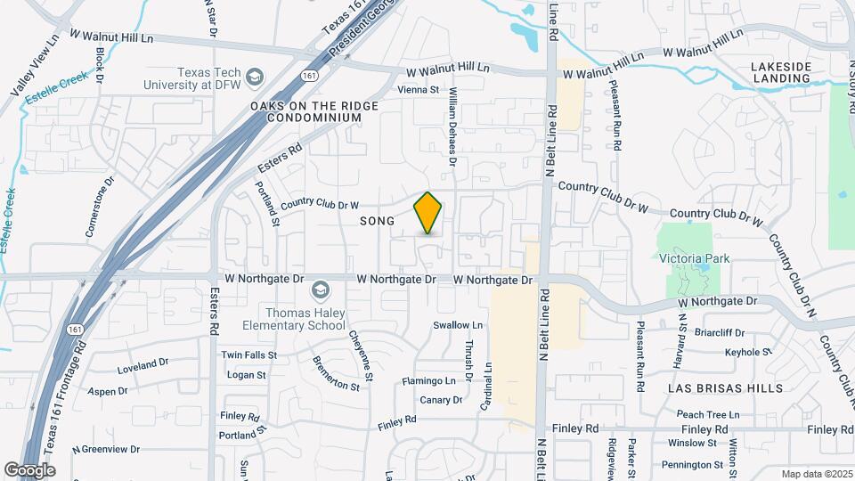3611 W Northgate Dr Map and Location Details