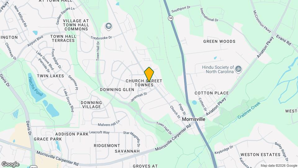 1104 Checkerberry Dr Map and Location Details