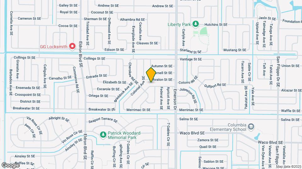 741 Airoso Rd SE Map and Location Details