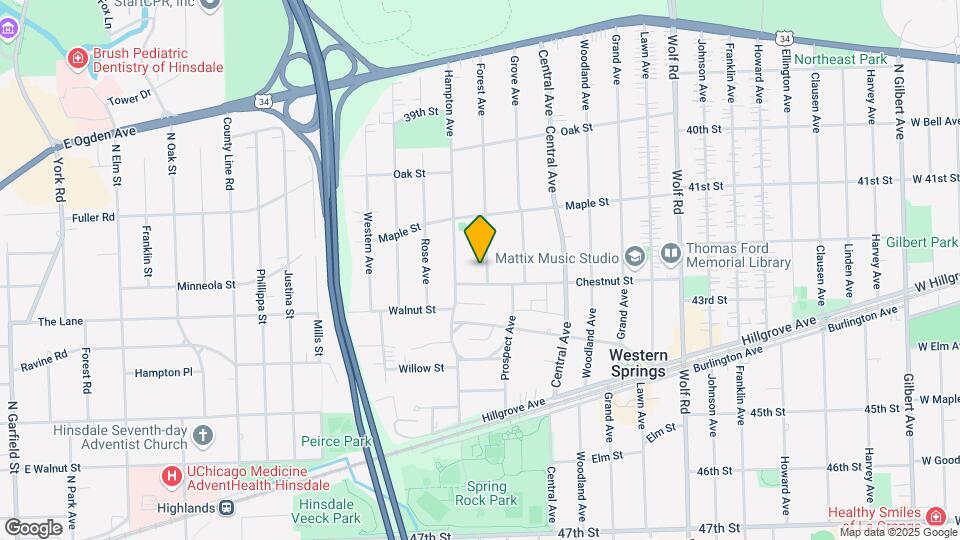 4216 Forest Ave Map and Location Details
