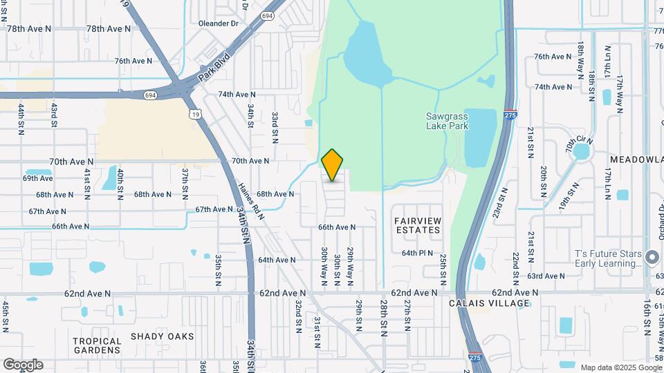 Sawgrass Lake Estates Mobile Home Map and Location Details
