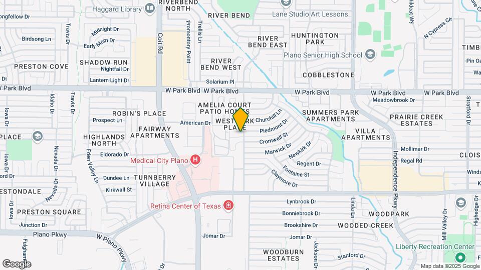 3700 Piedmont Ct Map and Location Details