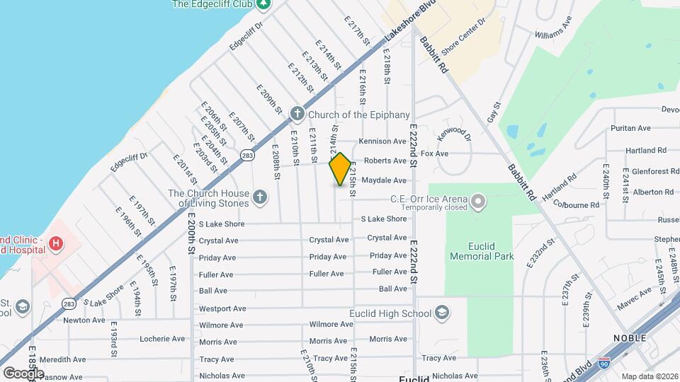 375 E 214th St Map and Location Details