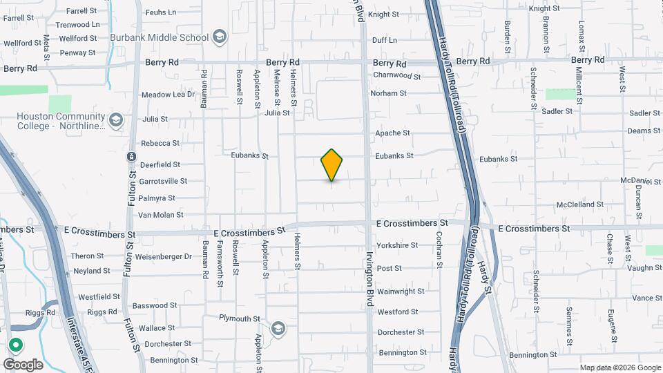 702 McDaniel St Map and Location Details