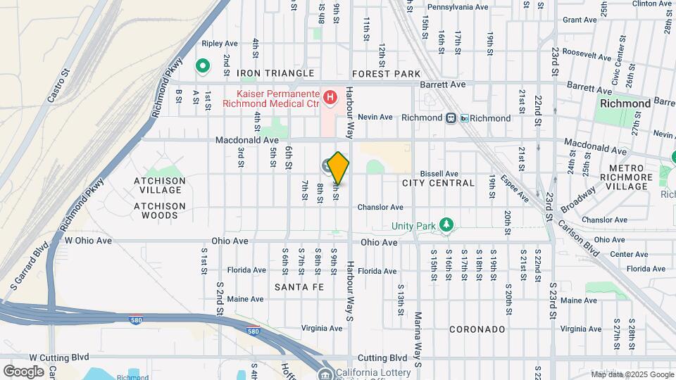 154 9th St Map and Location Details