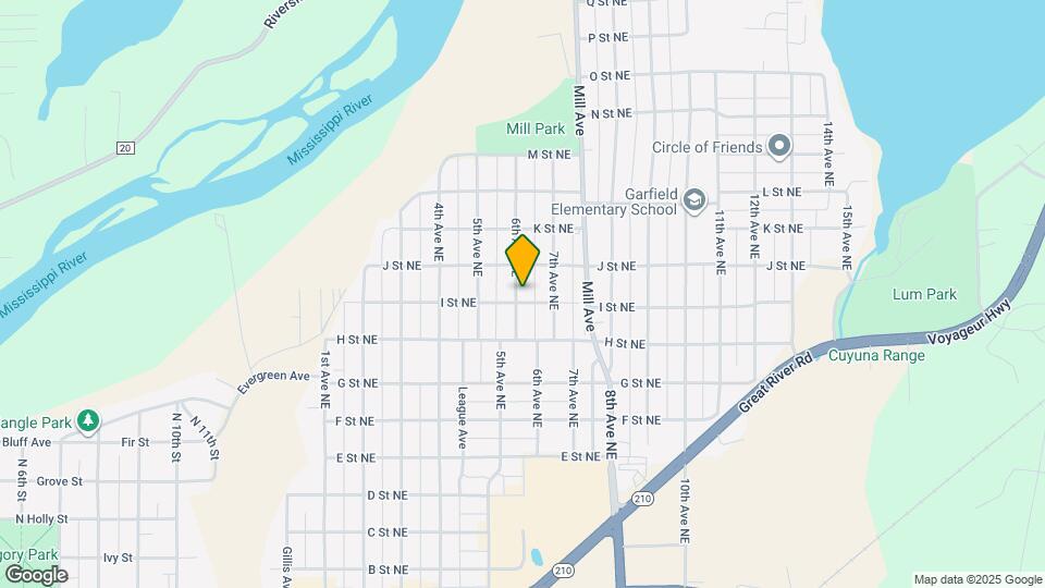 902 6th Ave NE, Unit A Lower Map and Location Details